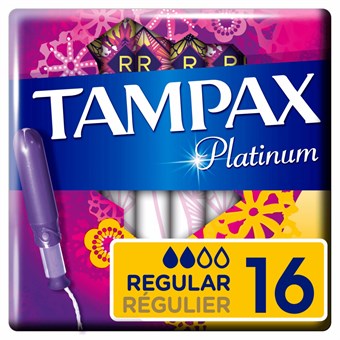 Tampax Platinum Regular Tampons - 18 kpl.