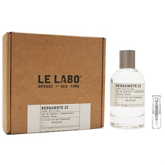 Le Labo Bergamote 22 - Eau de Parfum - Tuoksunäyte - 2 ml