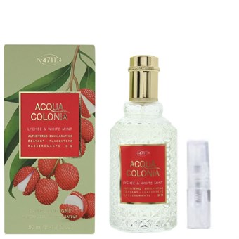 4711 Acqua Colonia Lychee & White Mint - Eau De Cologne - Tuoksunäyte - 2 ml