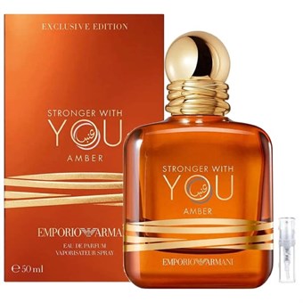 Armani Stronger With You Amber - Eau de Parfum - Tuoksunäyte - 2 ml