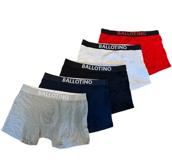 BALLOTINO - Boxershorts 5-pakkainen Low Rise Tight Trunks - (Valitse koko)