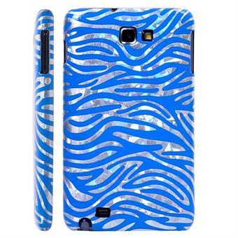 Galaxy Note Zebra -kuori (sininen)