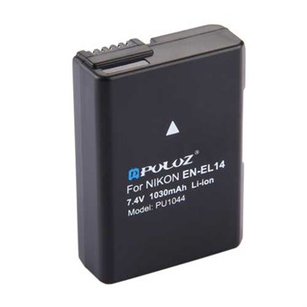 PULUZ® EN-EL14 -akku 1030 mAh Nikonille