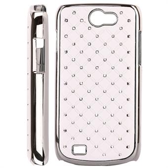 Bling Bling Diamond Chrome Samsung Galaxy W (valkoinen)