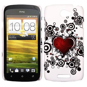 HTC ONE S Motif Cover (sydän)