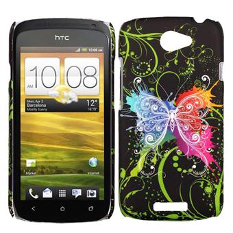 HTC ONE S Butterflies kansi (neon)