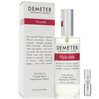 Demeter Hyacinth - Eau de Cologne - Tuoksunäyte - 2 ml