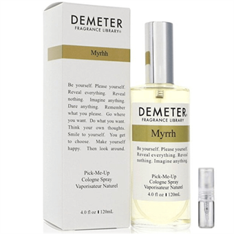 Demeter Myrrh - Eau de Cologne - Tuoksunäyte - 5 ml