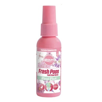 AirPure Fresh Poos Toiletspray - Floral Flush - 1 kpl