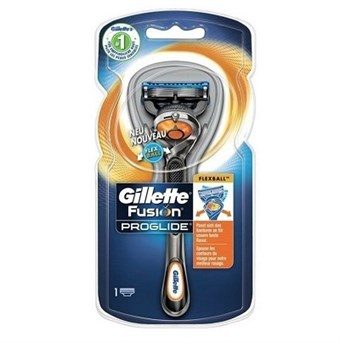 Gillette Fusion Proglide Flexball Razor + Blade - 1 + 1 kpl.