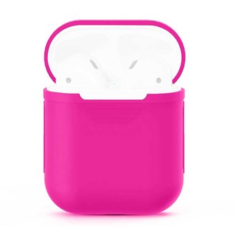 Pehmeä AirPods-silikonisuojus - magenta