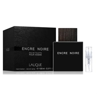 Lalique Encre Noir - Eau de Toilette - Tuoksunäyte - 2 ml 