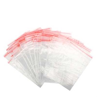 8 x 12 cm vetoketjulliset laukut - Itsesulkeutuvat muovipussit - "Makkaramiehen laukut" - Vetoketjukassit - Korulaukut