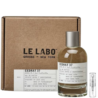 Le Labo Cedrat 37 - Eau de Parfum - Tuoksunäyte - 2 ml