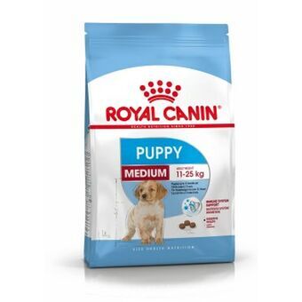 Rehu Royal Canin Medium Puppy Lapset / junior Maissi Linnut 4 Kg