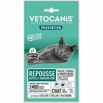 Anti-parasite collar Vetocanis Kissa 9 kuukautta