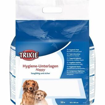 Koiranpennun sisäsiisteysalustat Trixie Puppy Nappy 40 x 60 cm Valkoinen 50 osaa