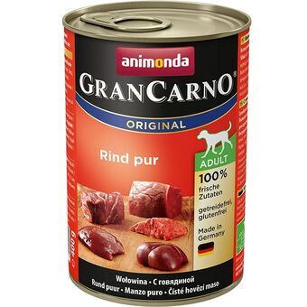 Kostea ruoka Animonda GranCarno Original Nauta Pihvi 400 g