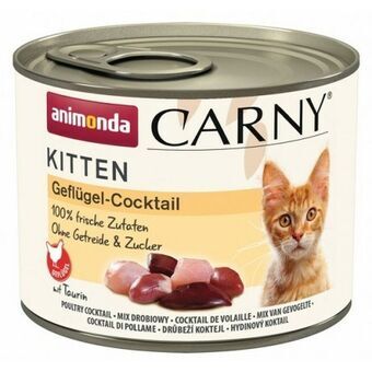 Kissanruoka Animonda Carny Kitten Linnut 200 g