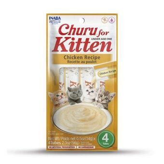 Snack for Cats Inaba Churu for Kitten Kana 4 x 14 g