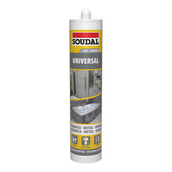 Silikoni Soudal 115927 Universaali Harmaa 280 ml