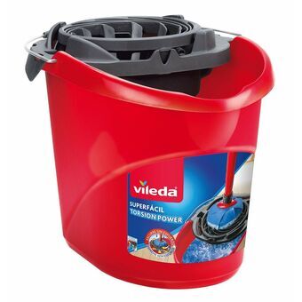 Siivoussanko Vileda Torsion Power Kuivain Punainen polypropeeni (10 L)