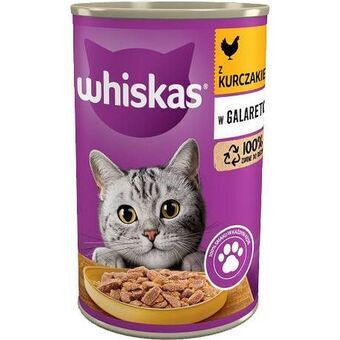 Kissanruoka Whiskas chicken in jelly 400 g