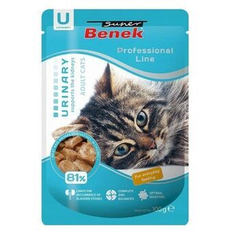 Kissanruoka Super Benek Urinary Nauta Linnut Possu 100 g