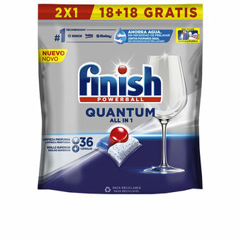 Astianpesukonetabletit Finish Quantum (36 Osaa)