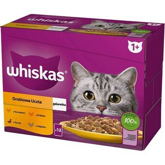 Kissanruoka Whiskas                                 Kana Turkki Ankka Linnut 12 x 85 g