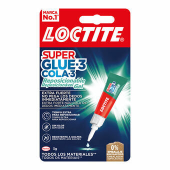 Liima Loctite SuperGlue-3 2943113 3 g Geeli