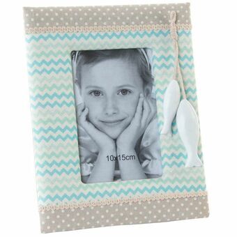 Kuvakehys DKD Home Decor S3021839 Puu Polyesteri Välimeren (10 x 15 cm)