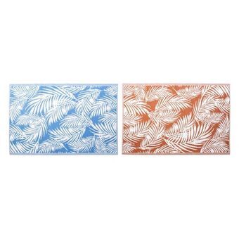 Matto DKD Home Decor Trooppinen polypropeeni (2 pcs) (120 x 180 cm)