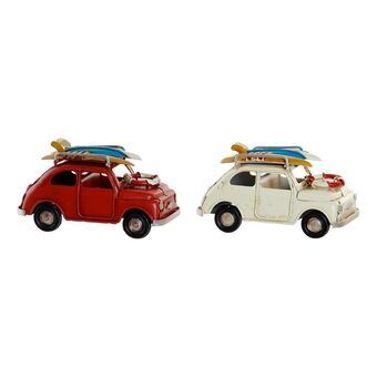 Auto DKD Home Decor Koristeellinen Metalli Auto (2 pcs) (11 x 5 x 5.5 cm)