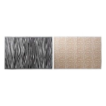 Matto DKD Home Decor Valkoinen polypropeeni (120 x 180 x 1 cm) (2 pcs)