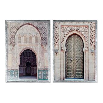 Maalaus DKD Home Decor Ovi (2 pcs) (50 x 3 x 70 cm)