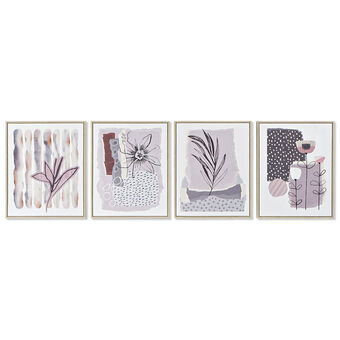 Maalaus DKD Home Decor Abstrakti (40 x 2.5 x 50 cm) (4 pcs)