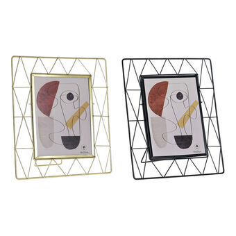 Kuvakehys DKD Home Decor Metalli Moderni (2 pcs) (25 x 3 x 29 cm)