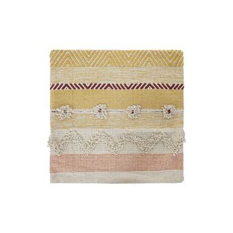 Tyynysuoja DKD Home Decor Monivärinen Hapsu Boho (60 x 60 x 2 cm)