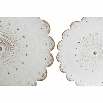 Koristehahmo DKD Home Decor (5 Kappaletta) (2 osaa) Moderni (35 x 2 x 35 cm)