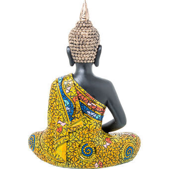 Koristehahmo Alexandra House Living Monivärinen Muovinen Buddha 29 x 17 x 41 cm