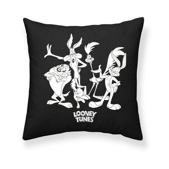 Tyynysuoja Looney Tunes Looney B&w A Musta 45 x 45 cm