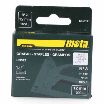 Niitit Mota gg312 1000 Unidades Nº 3 12 mm