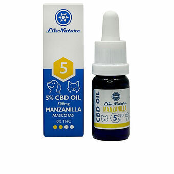 Hampunsiemenöljy Lliv Nature 500 mg Kamomilla 10 ml