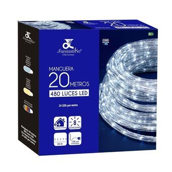 Valonauha LED Valkoinen Joulu 1,5 m