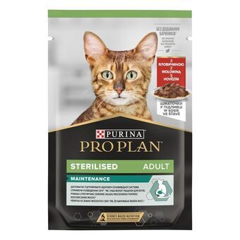 Kissanruoka Purina Pro Plan Sterilised Kana Nauta 10 x 85 g