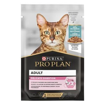 Kissanruoka Purina Pro Plan Delicate Turkki Kala 10 x 85 g