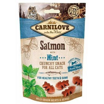 Snack for Cats Carnilove 50 g Makeiset Mintunvihreä Lohi Kala