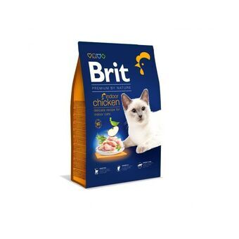 Kissanruoka Brit PREMIUM BY NATURE INDOOR Aikuinen Kana 1,5 Kg