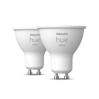 Älykäs Polttimo Philips 8719514340145 Valkoinen F GU10 400 lm (2700k) (2 osaa)